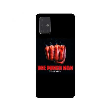 Coque pour Samsung Galaxy A51 Manga One Punch Man poing