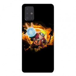 Coque pour Samsung Galaxy A51 Manga Naruto noir