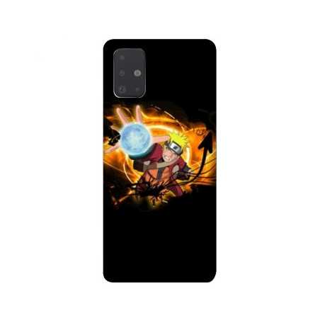 Coque pour Samsung Galaxy A51 Manga Naruto noir