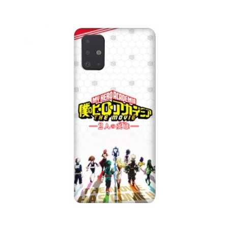 Coque pour Samsung Galaxy A51 Manga My hero academia blanc