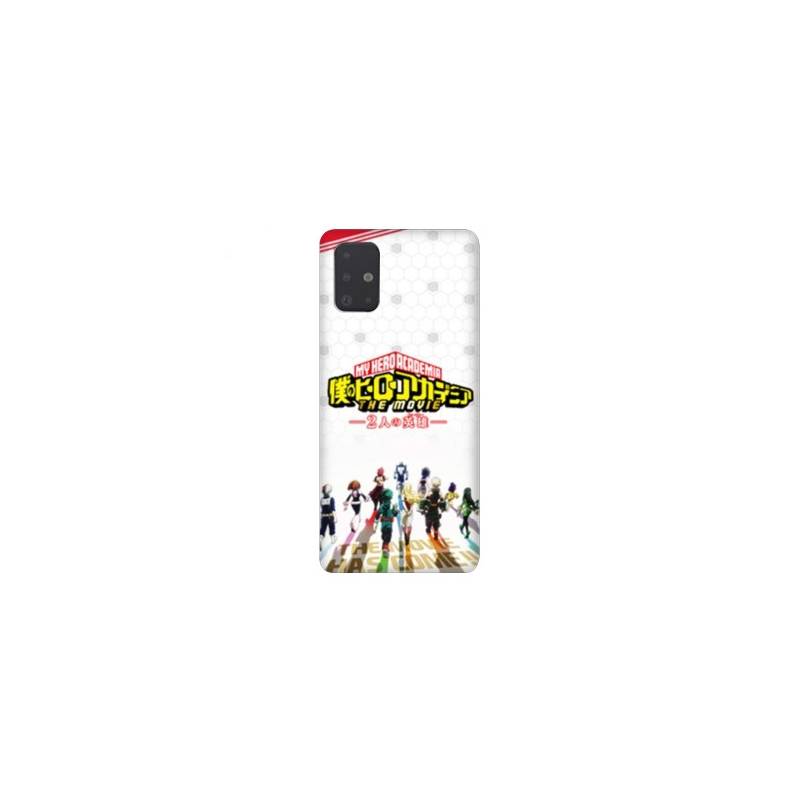 Coque pour Samsung Galaxy A51 Manga My hero academia blanc