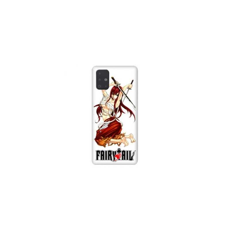 Coque pour Samsung Galaxy A51 Manga Fairy Tail Erza