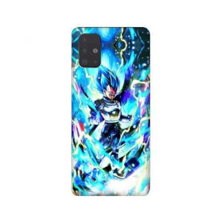Coque pour Samsung Galaxy A51 Manga Dragon Ball Vegeta Bleu