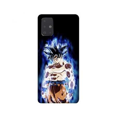 Coque pour Samsung Galaxy A51 Manga Dragon Ball Sangoku Noir