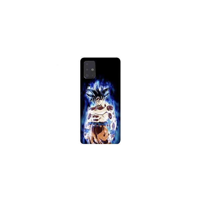 Coque pour Samsung Galaxy A51 Manga Dragon Ball Sangoku Noir