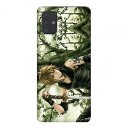 Coque pour Samsung Galaxy A51 Manga bois