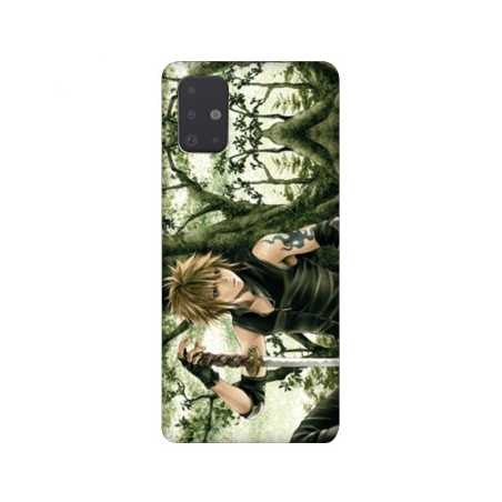 Coque pour Samsung Galaxy A51 Manga bois