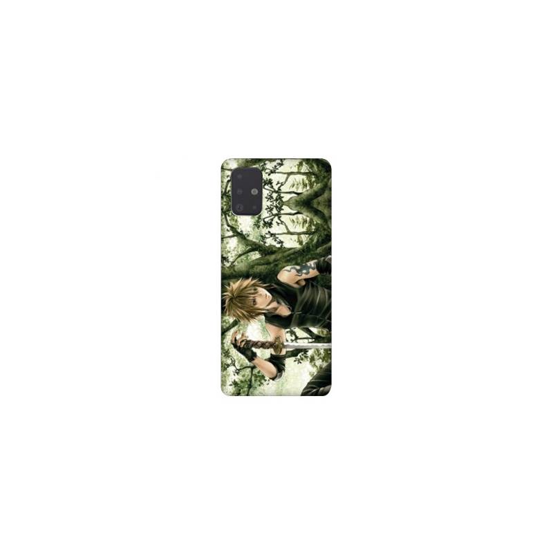 Coque pour Samsung Galaxy A51 Manga bois