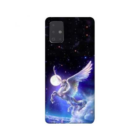 Coque pour Samsung Galaxy A51 Licorne Céleste