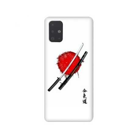 Coque pour Samsung Galaxy A51 Japon épée