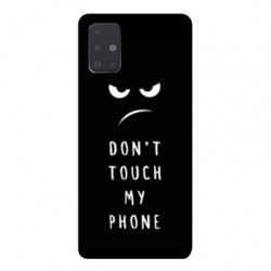 Coque pour Samsung Galaxy A51 Humour don't touch