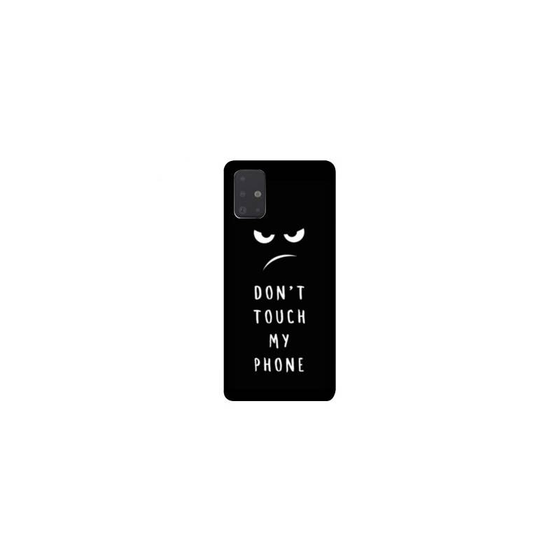 Coque pour Samsung Galaxy A51 Humour don't touch