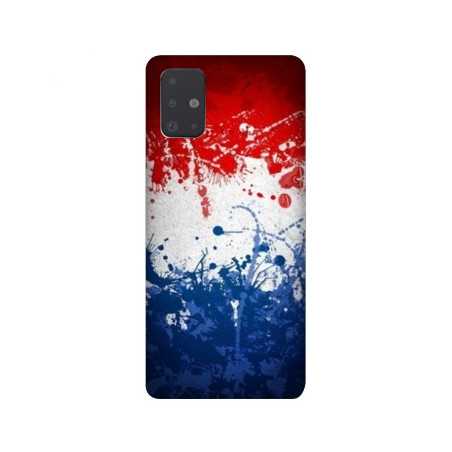Coque pour Samsung Galaxy A51 France Eclaboussure