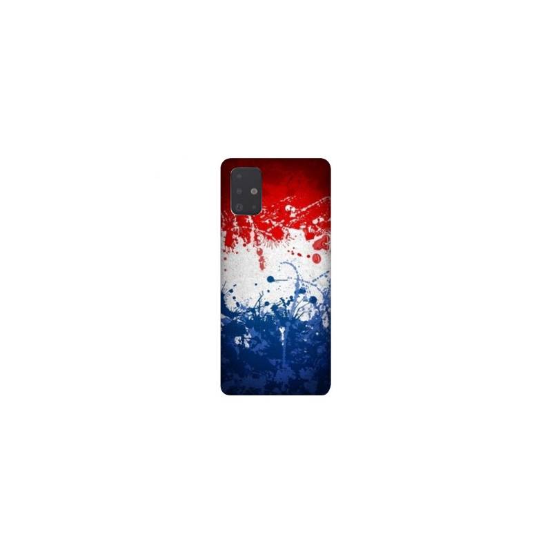 Coque pour Samsung Galaxy A51 France Eclaboussure