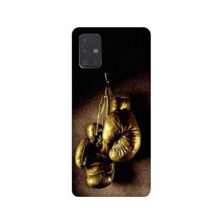 Coque pour Samsung Galaxy A51 Boxe gant vintage