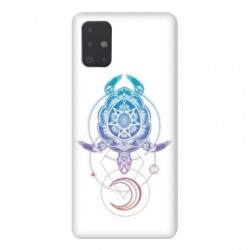 Coque pour Samsung Galaxy A51 Animaux Maori tortue color