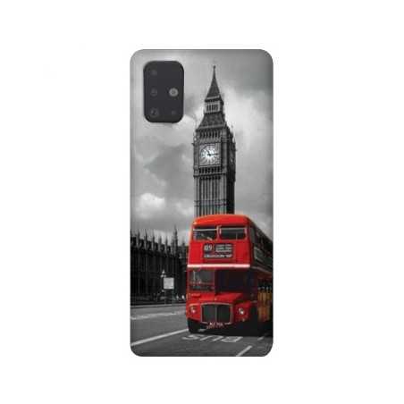 Coque pour Samsung Galaxy A51 Angleterre London Bus