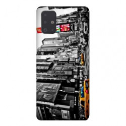 Coque pour Samsung Galaxy A51 Amerique USA New York Taxi