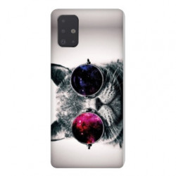 Coque pour Samsung Galaxy A71 Chat Fashion
