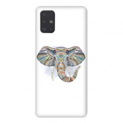 Coque pour Samsung Galaxy A71 Ethniques Elephant Color B