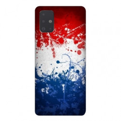 Coque pour Samsung Galaxy A71 France Eclaboussure