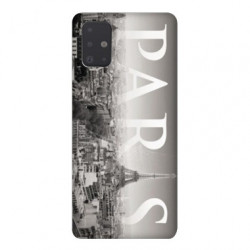 Coque pour Samsung Galaxy A71 France Paris Vintage