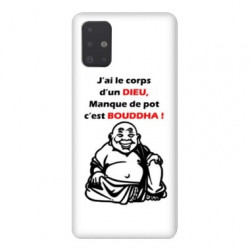 Coque pour Samsung Galaxy A71 Humour Bouddha
