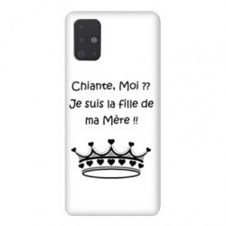 Coque pour Samsung Galaxy A71 Humour Moi chiante