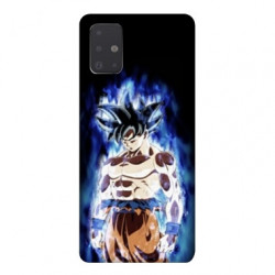 Coque pour Samsung Galaxy A71 Manga Dragon Ball Sangoku Noir