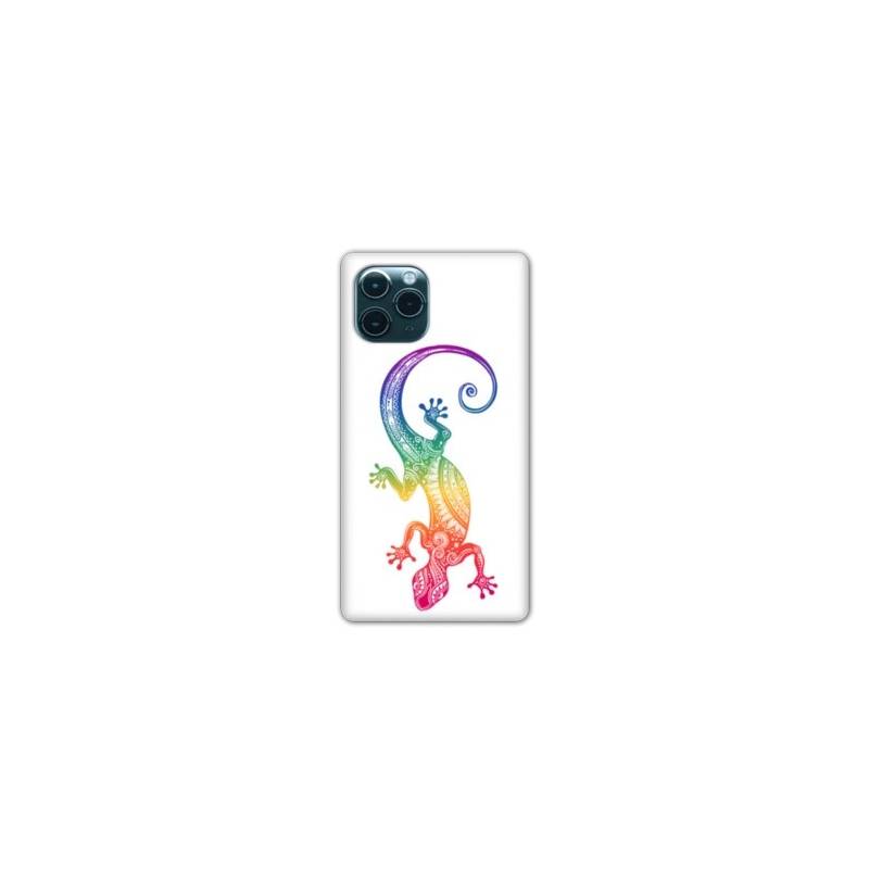 Coque pour Samsung Galaxy S20 ULTRA Animaux Maori Salamandre color