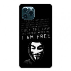Coque pour Samsung Galaxy S20 ULTRA Anonymous I am free