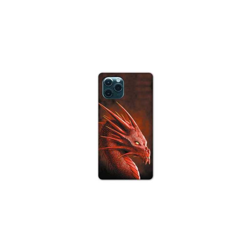 Coque pour Samsung Galaxy S20 ULTRA Dragon Rouge