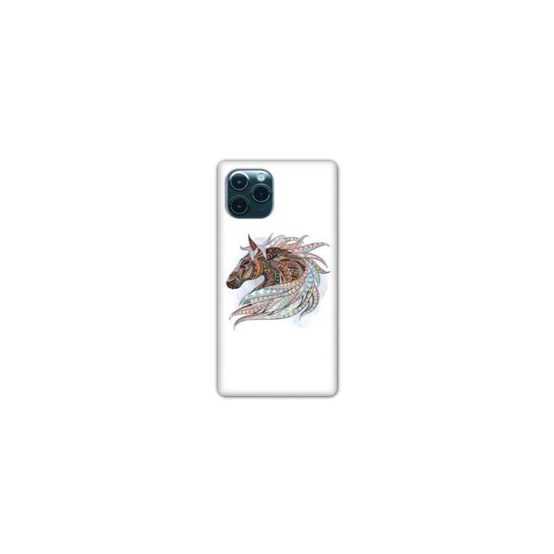 Coque pour Samsung Galaxy S20 ULTRA Ethniques Cheval Color B