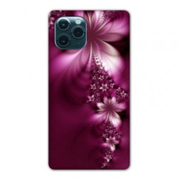 Coque pour Samsung Galaxy S20 ULTRA fleur violette montante