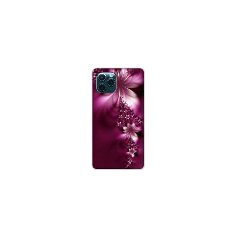 Coque pour Samsung Galaxy S20 ULTRA fleur violette montante