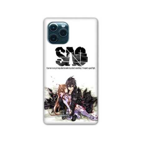 Coque pour Samsung Galaxy S20 ULTRA Manga SAO sword Art Online blanc