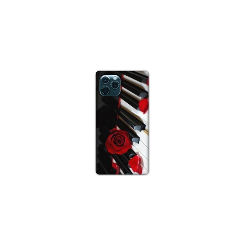 Coque pour Samsung Galaxy S20 ULTRA Musique Rose Piano