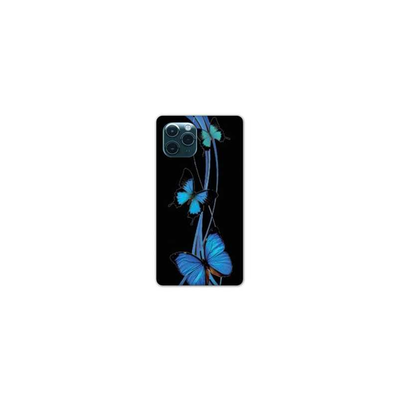 Coque pour Samsung Galaxy S20 ULTRA papillons bleu