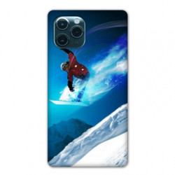 Coque pour Samsung Galaxy S20 ULTRA Snowboard saut