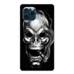 Coque pour Samsung Galaxy S20 ULTRA tete de mort Fume