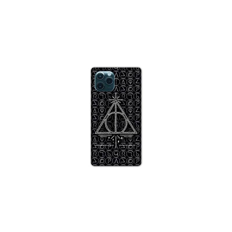 Coque pour Samsung Galaxy S20 ULTRA WB License harry potter pattern triangle noir