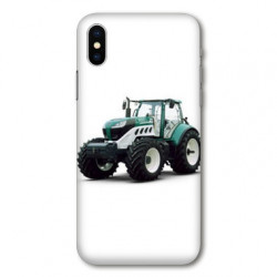Coque pour Samsung Galaxy A01 Agriculture Tracteur Blanc