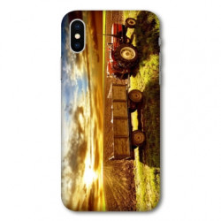 Coque pour Samsung Galaxy A01 Agriculture Tracteur color