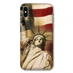 Coque pour Samsung Galaxy A01 Amerique USA Statue liberté