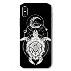 Coque pour Samsung Galaxy A01 Animaux Maori Tortue noir