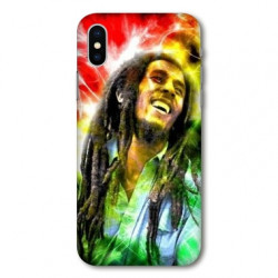 Coque pour Samsung Galaxy A01 Bob Marley Color