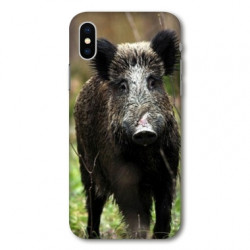 Coque pour Samsung Galaxy A01 chasse sanglier bois
