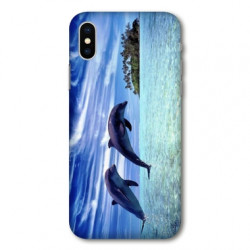 Coque pour Samsung Galaxy A01 Dauphin ile