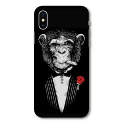 Coque pour Samsung Galaxy A01 Decale Singe Mafia
