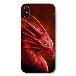 Coque pour Samsung Galaxy A01 Dragon Rouge